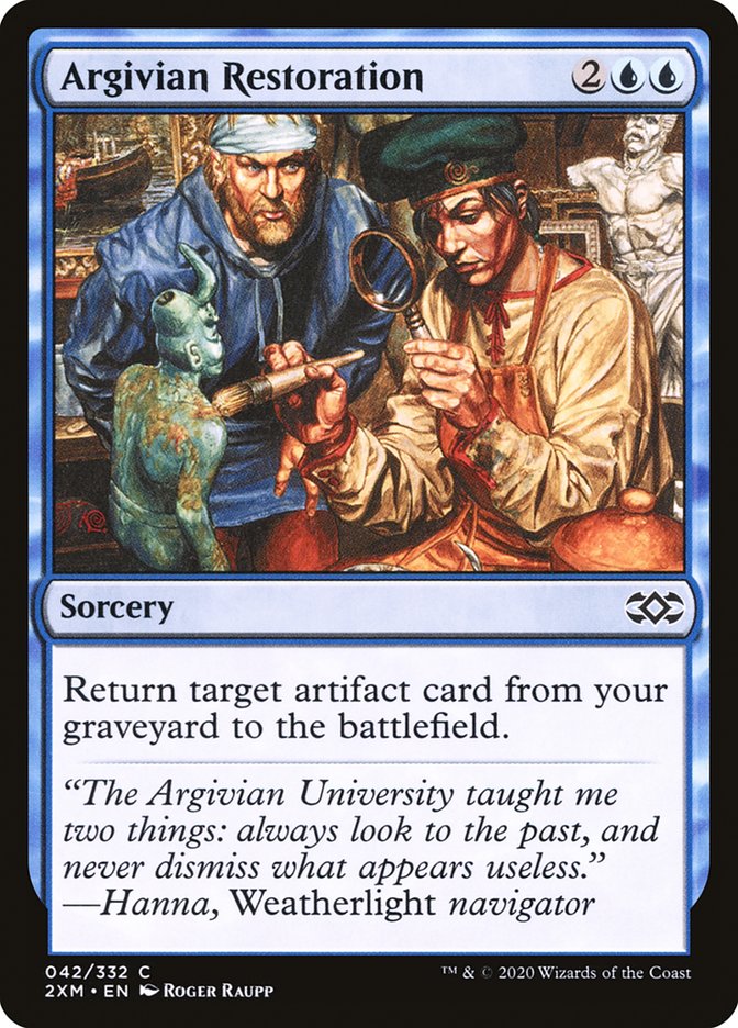 Argivian Restoration [Double Masters] | Tables and Towers