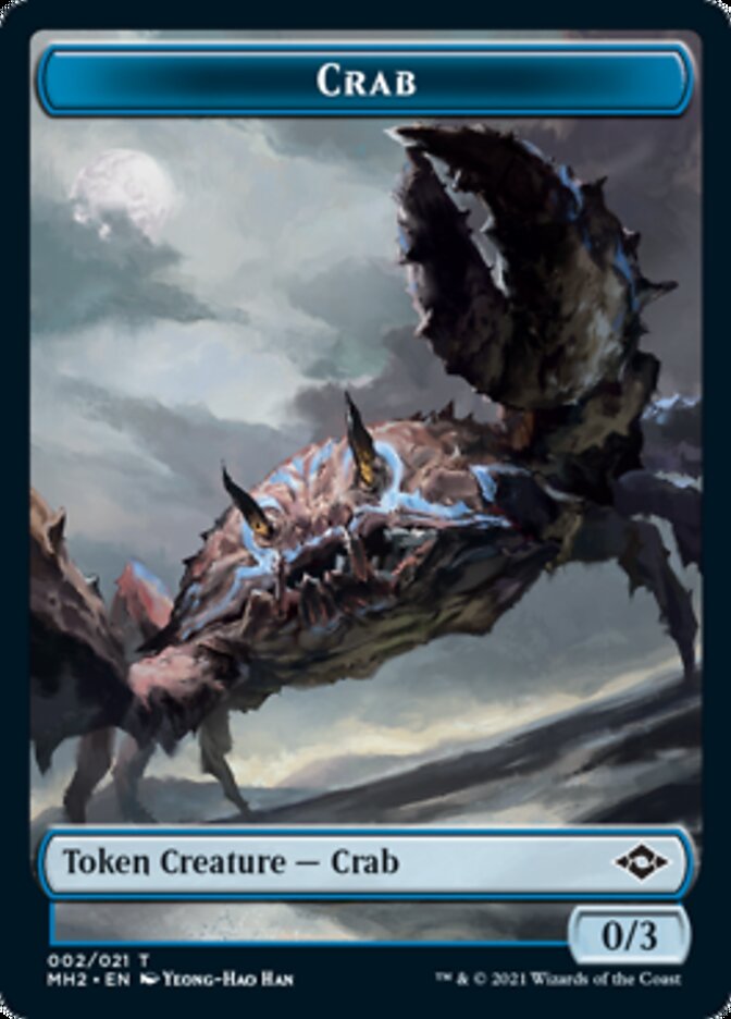 Crab Token [Modern Horizons 2 Tokens] | Tables and Towers