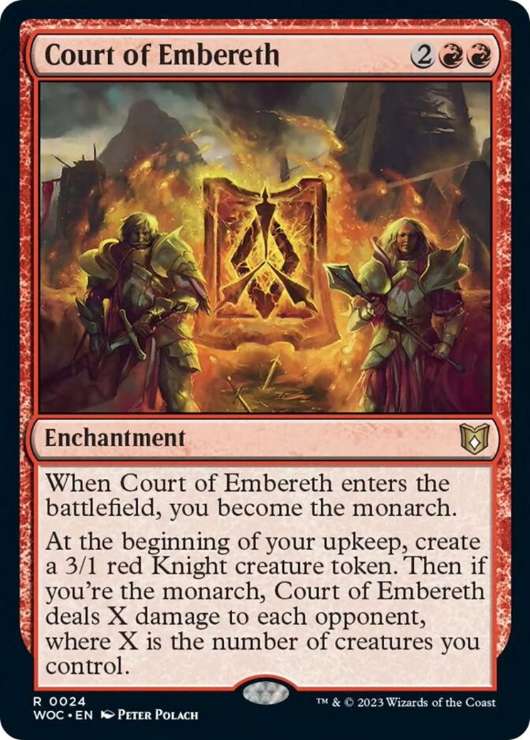 Court of Embereth [Wilds of Eldraine Commander] | Tables and Towers