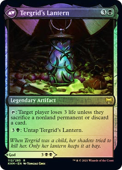 Tergrid, God of Fright // Tergrid's Lantern [Kaldheim Prerelease Promos] | Tables and Towers