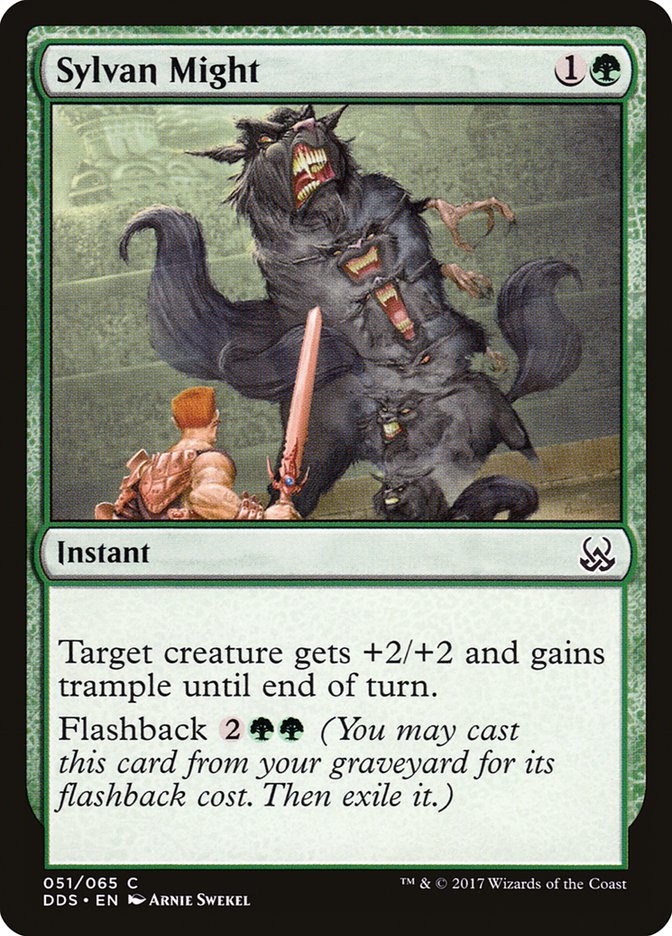 Sylvan Might [Duel Decks: Mind vs. Might] | Tables and Towers