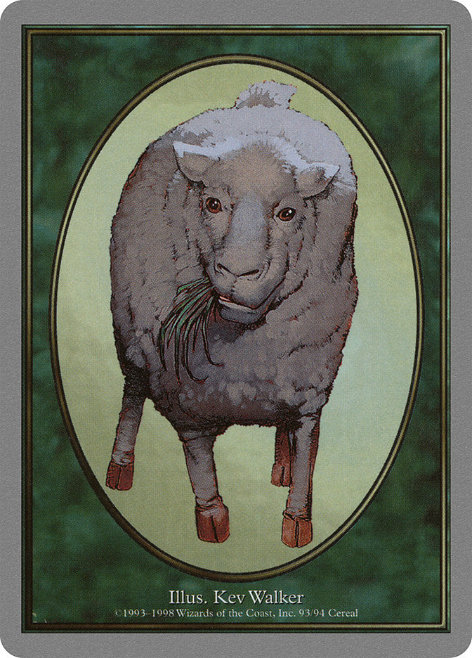 Sheep Token [Unglued Tokens] | Tables and Towers