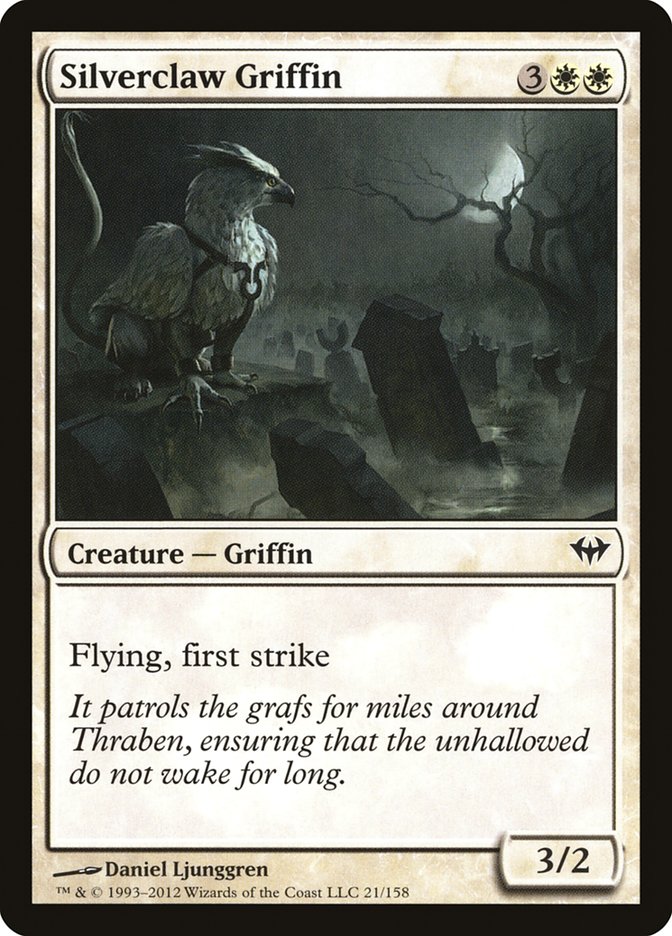 Silverclaw Griffin [Dark Ascension] | Tables and Towers