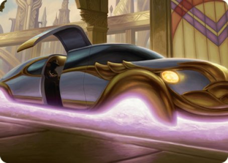 Mysterious Limousine Art Card [Streets of New Capenna Art Series] | Tables and Towers