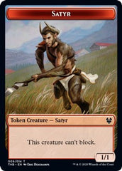 Satyr // Goblin Construct Double-Sided Token [Challenger Decks 2021 Tokens] | Tables and Towers