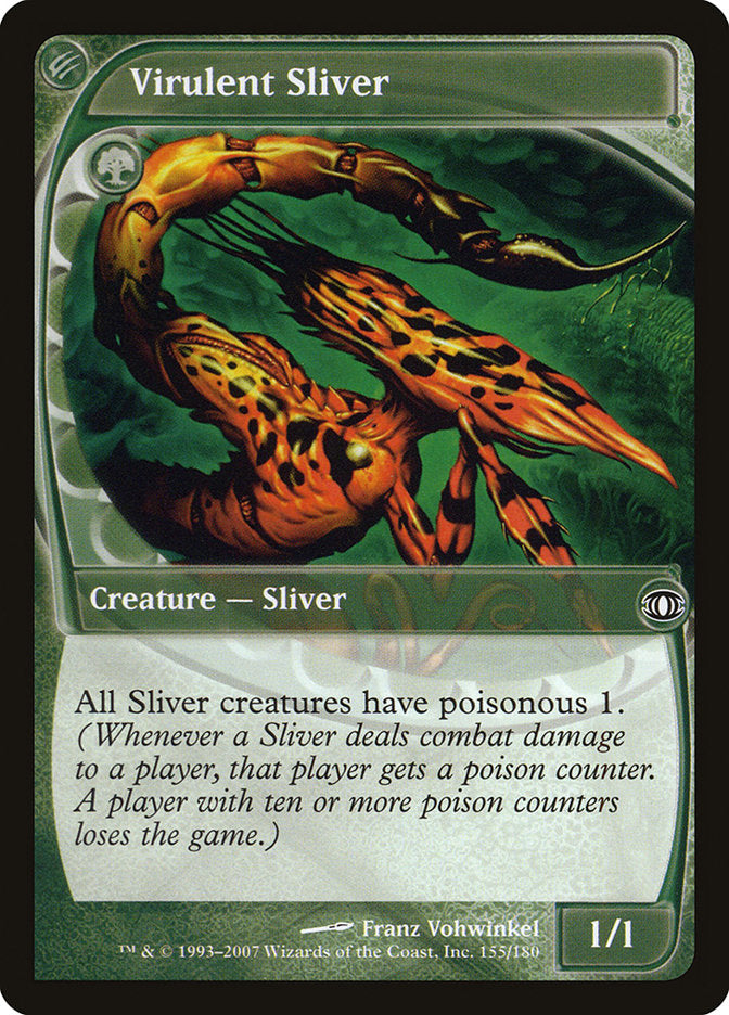 Virulent Sliver [Future Sight] | Tables and Towers