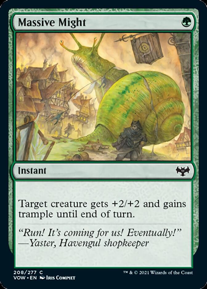 Massive Might [Innistrad: Crimson Vow] | Tables and Towers