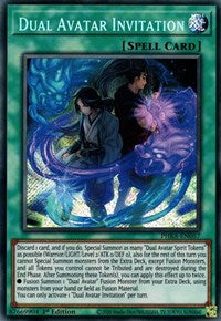 Dual Avatar Invitation [PHRA-EN057] Secret Rare | Tables and Towers