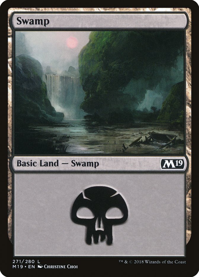 Swamp (271) [Core Set 2019] | Tables and Towers