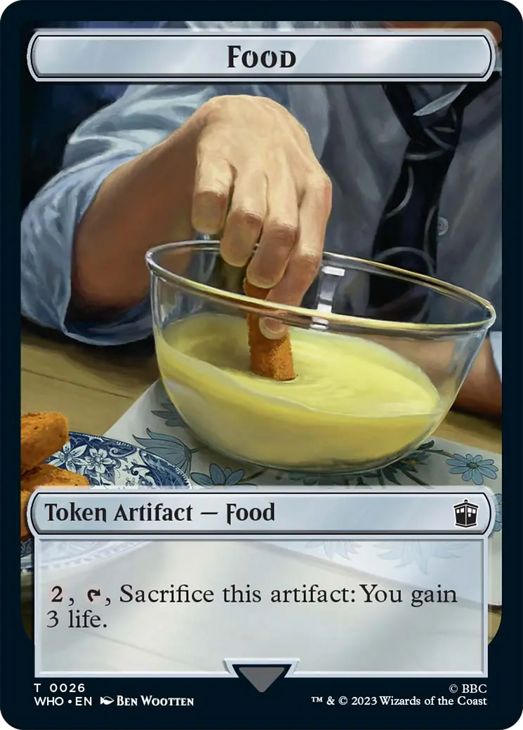 Food Token [Doctor Who Tokens] | Tables and Towers