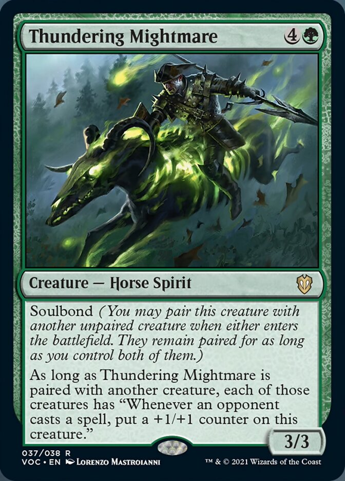 Thundering Mightmare [Innistrad: Crimson Vow Commander] | Tables and Towers