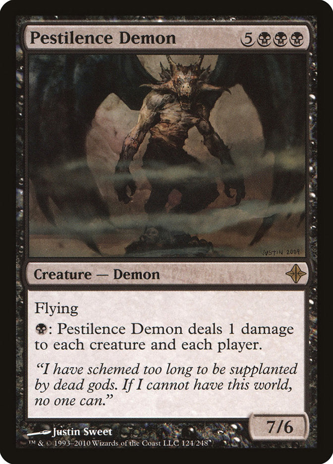 Pestilence Demon [Rise of the Eldrazi] | Tables and Towers