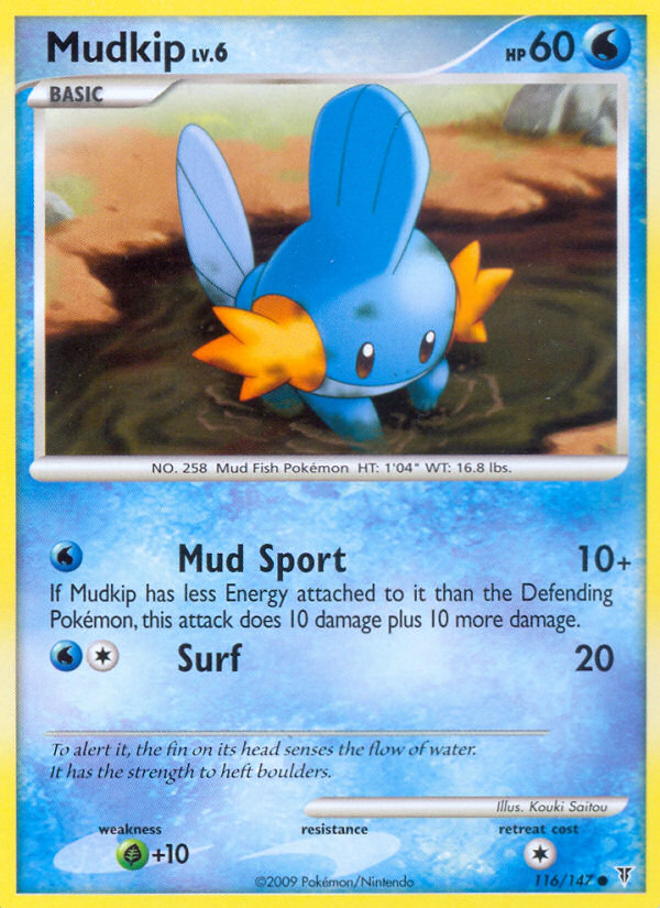 Mudkip (116/147) [Platinum: Supreme Victors] | Tables and Towers