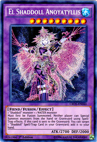 El Shaddoll Anoyatyllis [CROS-EN044] Secret Rare | Tables and Towers