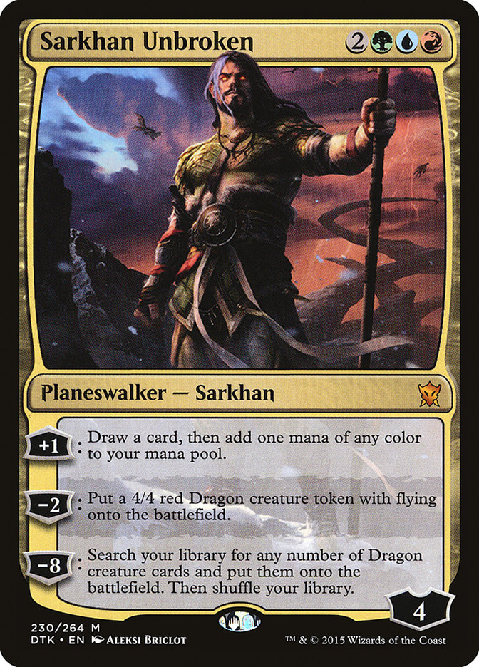 Sarkhan Unbroken [Dragons of Tarkir] | Tables and Towers