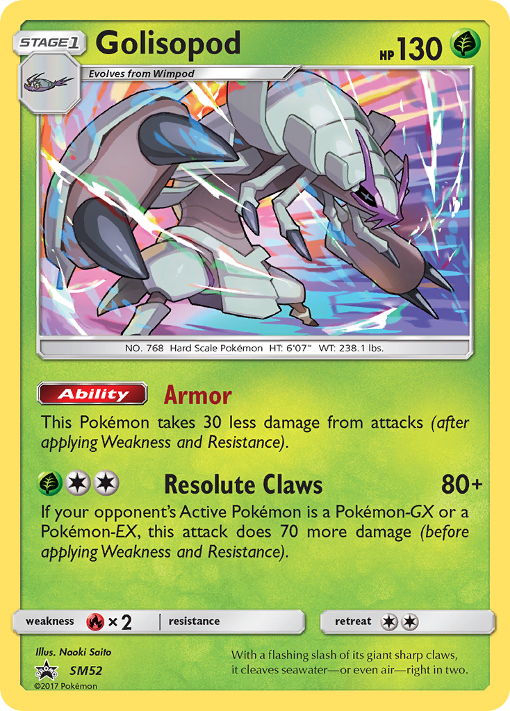 Golisopod (SM52) [Sun & Moon: Black Star Promos] | Tables and Towers