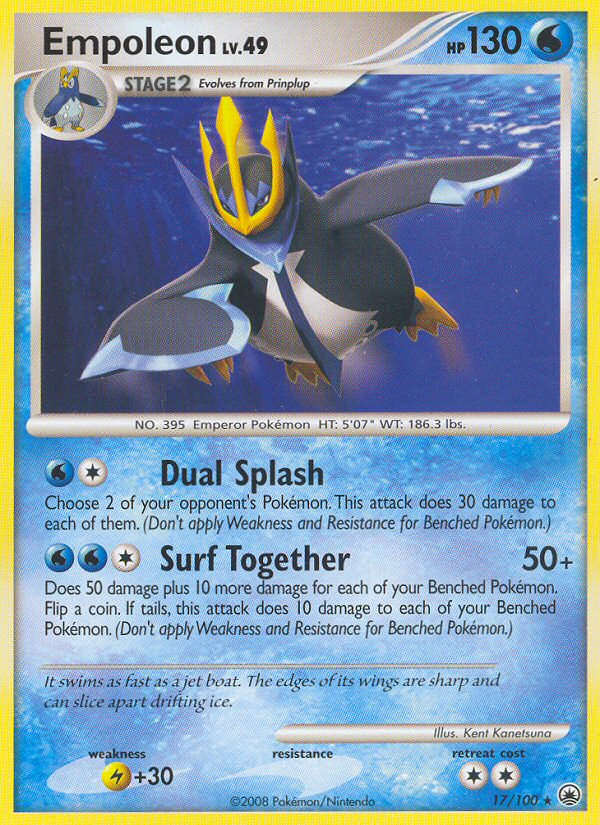 Empoleon (17/100) [Diamond & Pearl: Majestic Dawn] | Tables and Towers