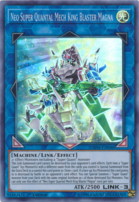 Neo Super Quantal Mech King Blaster Magna [DANE-EN046] Super Rare | Tables and Towers