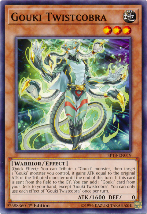 Gouki Twistcobra [SP18-EN019] Common | Tables and Towers