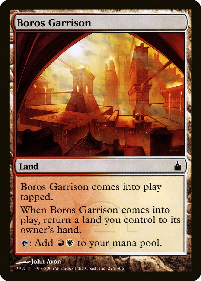 Boros Garrison [Ravnica: City of Guilds] | Tables and Towers