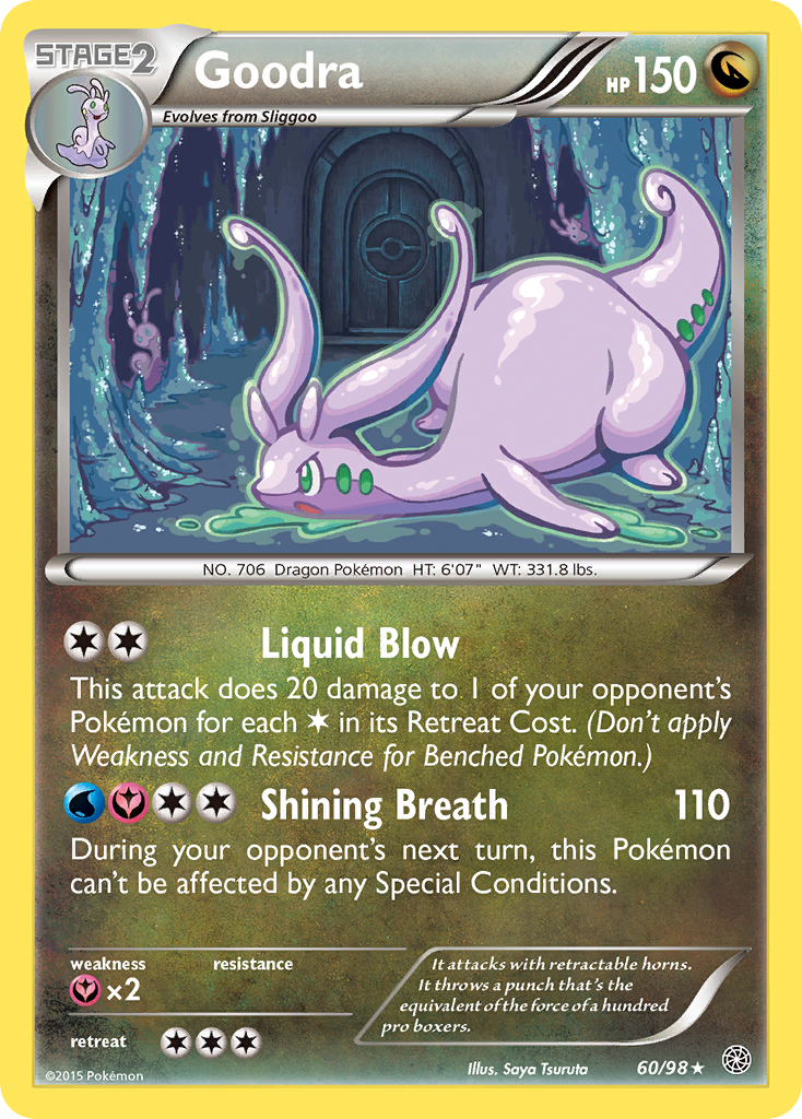 Goodra (60/98) [XY: Ancient Origins] | Tables and Towers