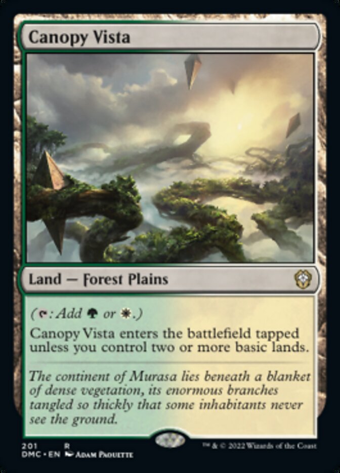 Canopy Vista [Dominaria United Commander] | Tables and Towers