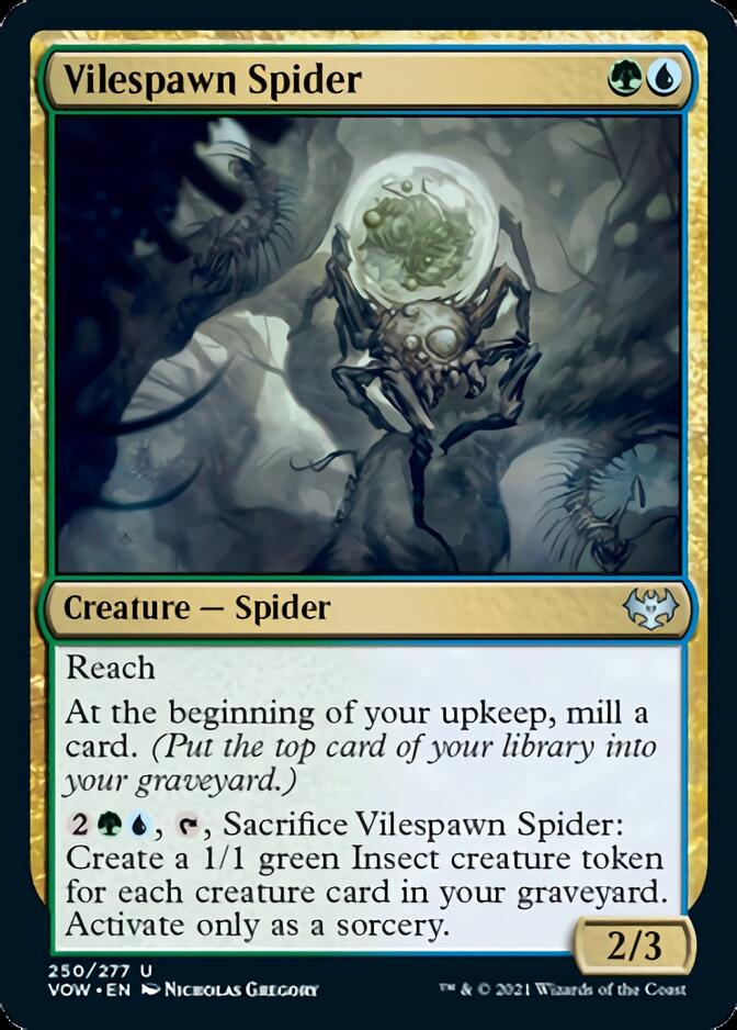 Vilespawn Spider [Innistrad: Crimson Vow] | Tables and Towers