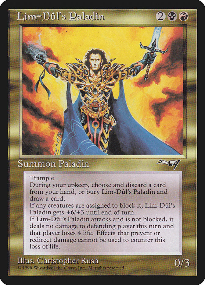 Lim-Dul's Paladin [Alliances] | Tables and Towers