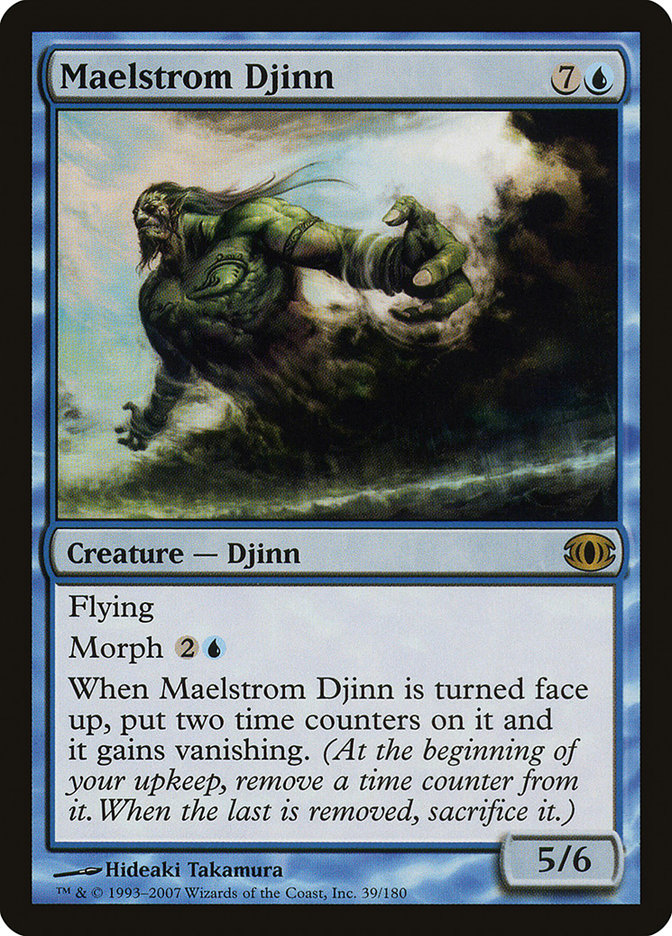 Maelstrom Djinn [Future Sight] | Tables and Towers