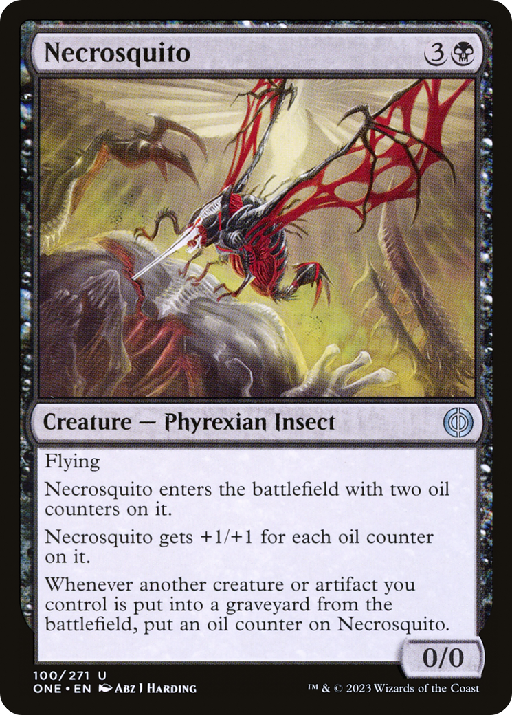 Necrosquito [Phyrexia: All Will Be One] | Tables and Towers