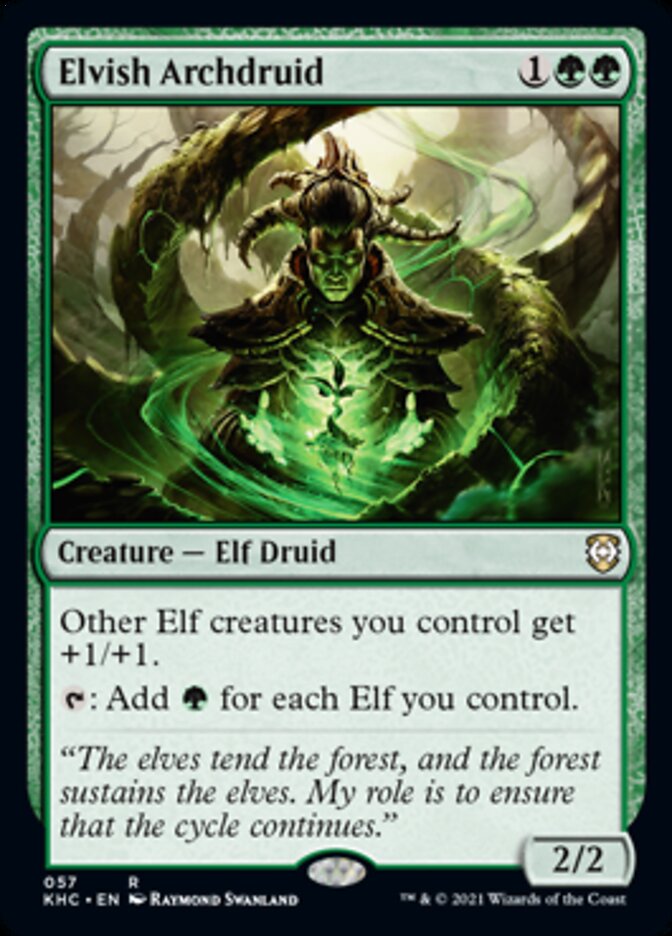 Elvish Archdruid [Kaldheim Commander] | Tables and Towers