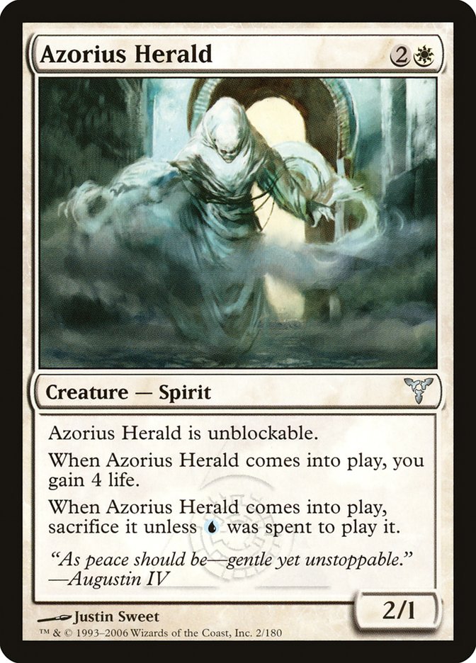 Azorius Herald [Dissension] | Tables and Towers