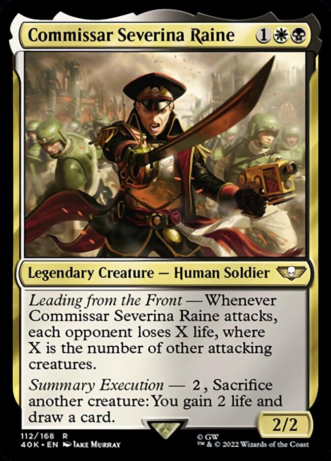 Commissar Severina Raine [Warhammer 40,000] | Tables and Towers