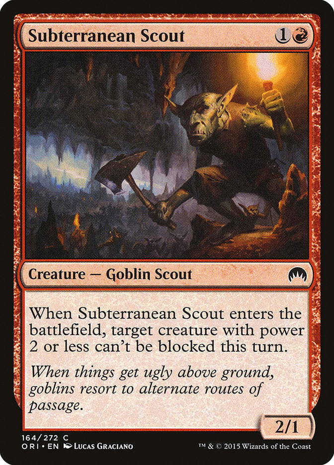 Subterranean Scout [Magic Origins] | Tables and Towers