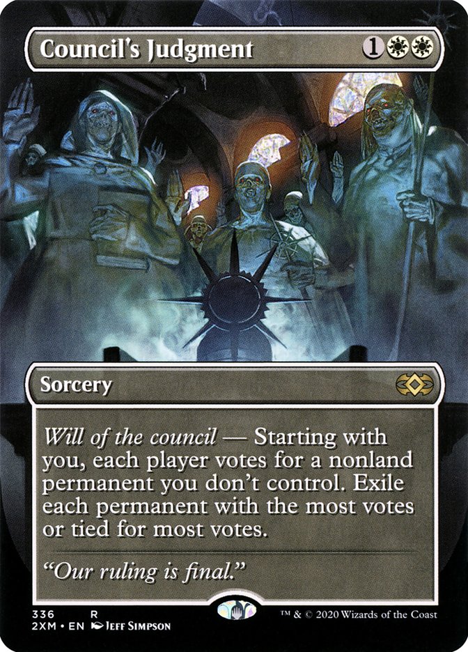 Council's Judgment (Toppers) [Double Masters] | Tables and Towers