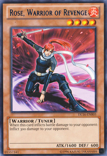 Rose, Warrior of Revenge (Blue) [DL16-EN005] Rare | Tables and Towers