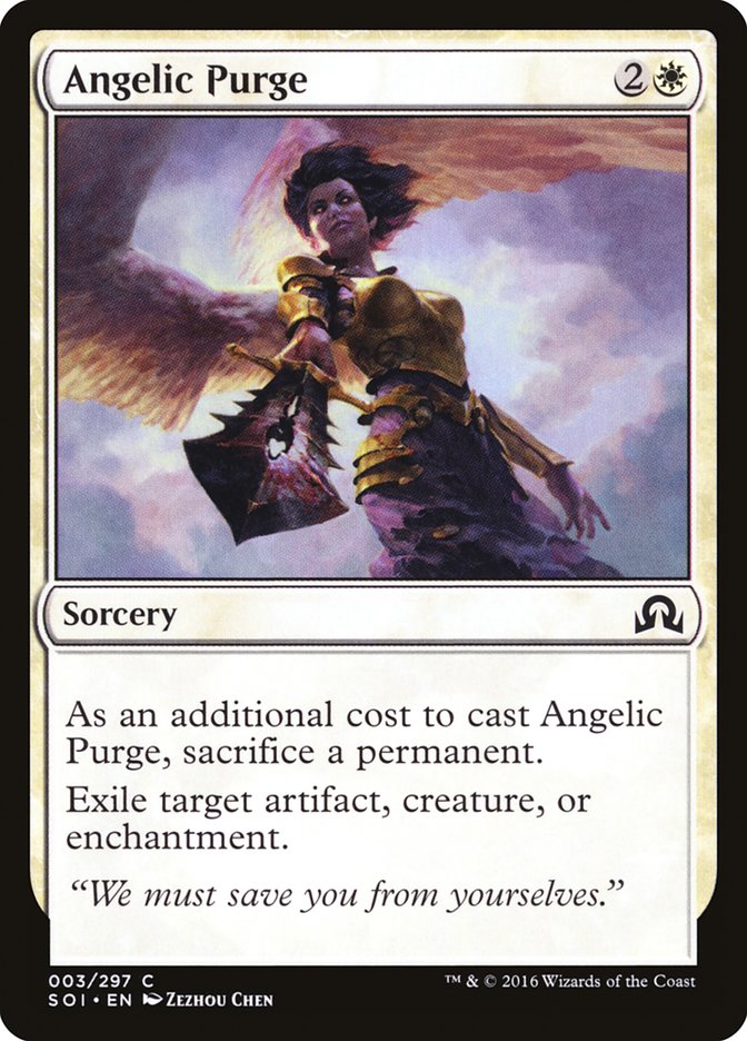 Angelic Purge [Shadows over Innistrad] | Tables and Towers