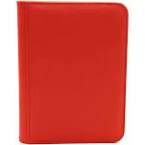 Dex Protection - Dex Zipper Binder 4 - Red | Tables and Towers