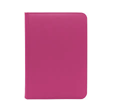 Dex Protection - Dex Zipper Binder 9 - Pink | Tables and Towers