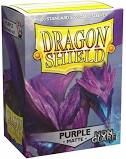 Dragon Shield Sleeves: Standard Matte Purple (Box Of 100) | Tables and Towers