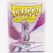 Dragon Shield Sleeves: Standard Matte Pink (Box of 100) | Tables and Towers