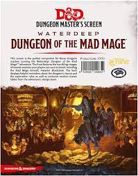 Dungeon Master’s Screen Waterdeep Dungeon of the Mad Mage | Tables and Towers