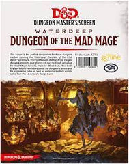 Dungeon Master’s Screen Waterdeep Dungeon of the Mad Mage | Tables and Towers