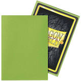 Dragon Shield Sleeves: Matte Lime (Box of 100) | Tables and Towers