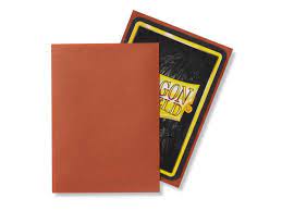 Dragon Shield Sleeves: Matte Copper (Box Of 100) | Tables and Towers
