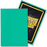 Dragon Shield Sleeves: Matte Mint (Box Of 100) | Tables and Towers