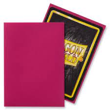 Dragon Shield Sleeves: Matte Magenta (Box Of 100) | Tables and Towers