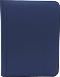 Dex Protection - Dex Zipper Binder 4 - Dark Blue | Tables and Towers