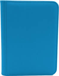 Dex Protection - Dex Zipper Binder 4 - Blue | Tables and Towers