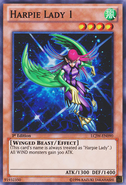 Harpie Lady 1 [LCJW-EN090] Super Rare | Tables and Towers